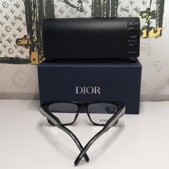 Dior Tortoise Shell Glasses CD DIAMONDO S31 - Picture 2 of 10
